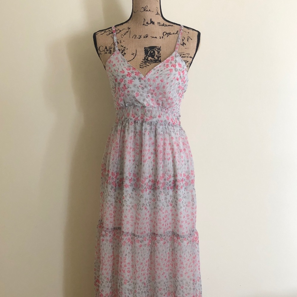 Floral, maxi dress